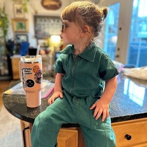 Noble Kids Utility Suit in Juniper
